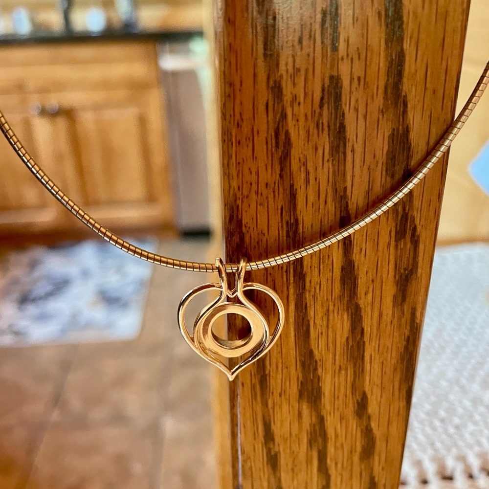 Kameleon Sterling Silver Heart Necklace